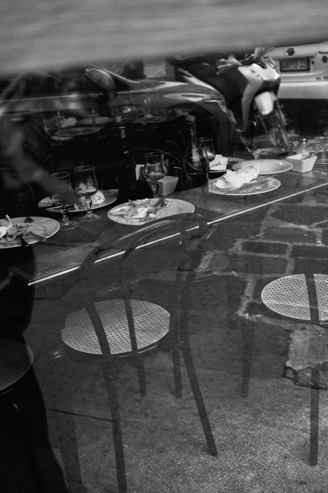 Photos from a group trip, taken by different people on the trip